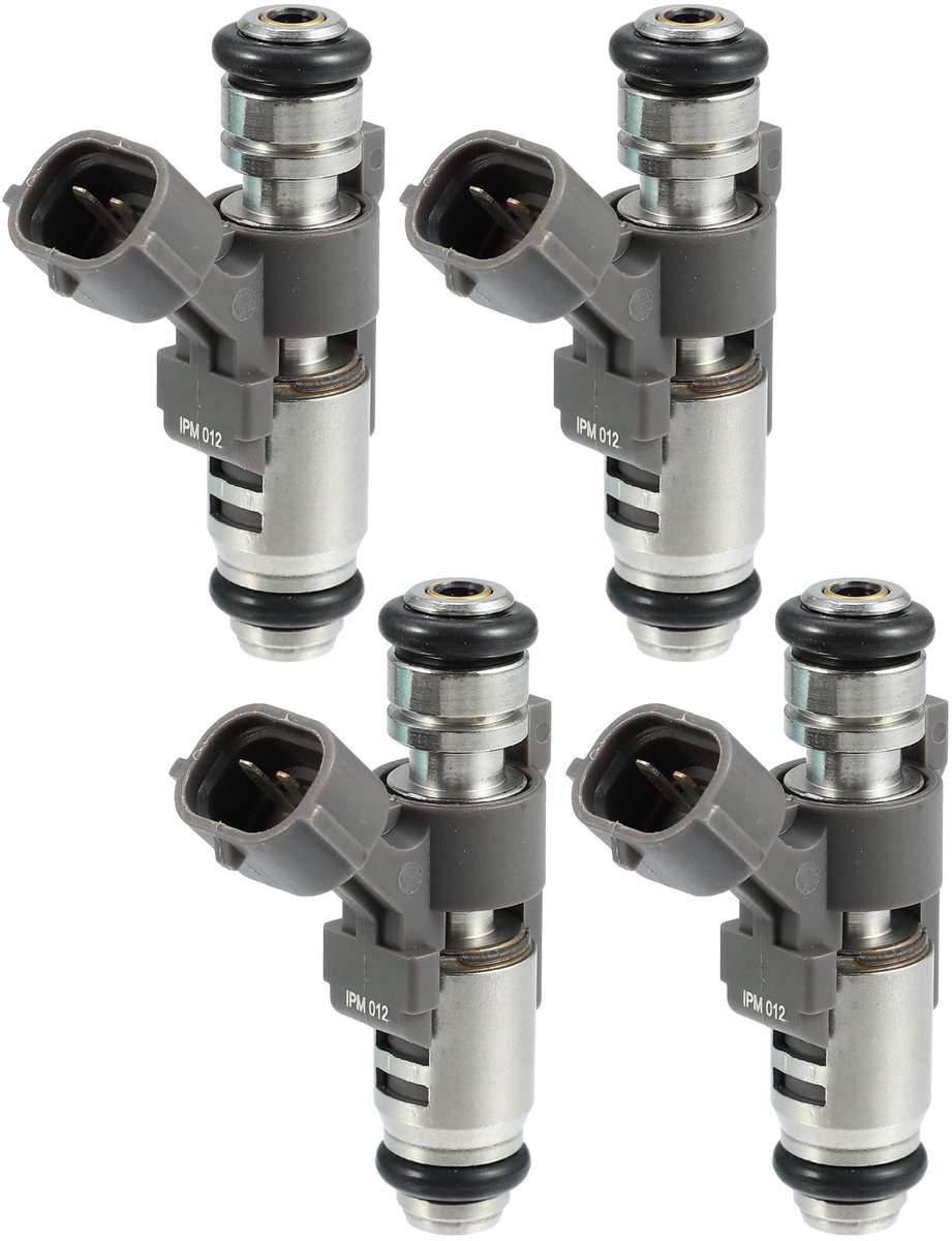 Dailygoods - Set van 4 Brandstofinjectoren voor Diverse Citroën en Peugeot Modellen