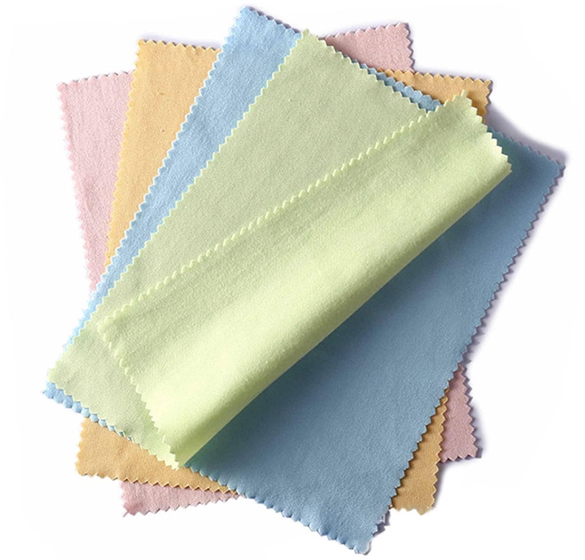 Dailygoods - Microfiber Schoonmaakdoeken 100 Stuks 13 x 13 cm