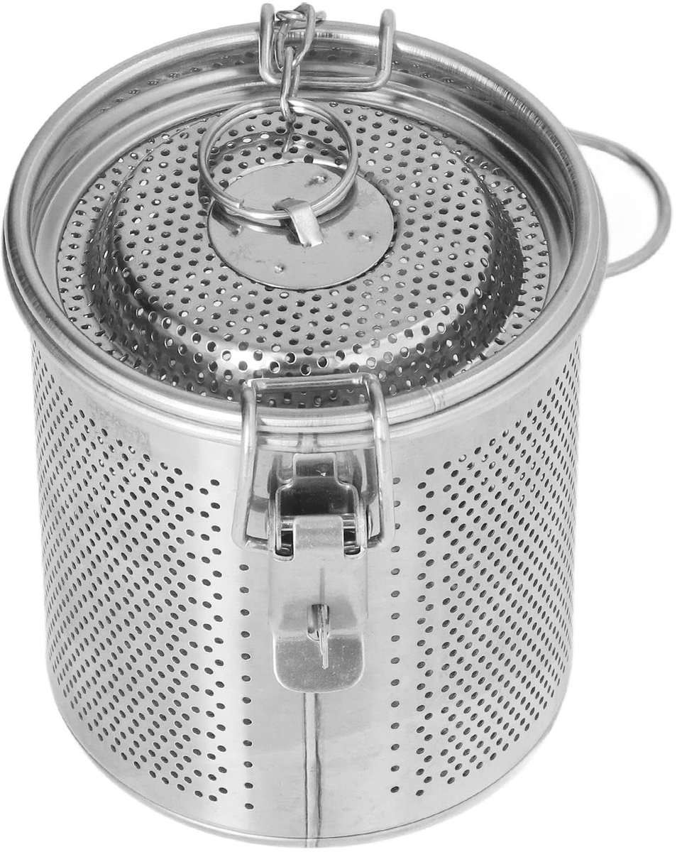 Dailygoods - Roestvrijstalen Kruidenzeef en Theefilter Multifunctioneel