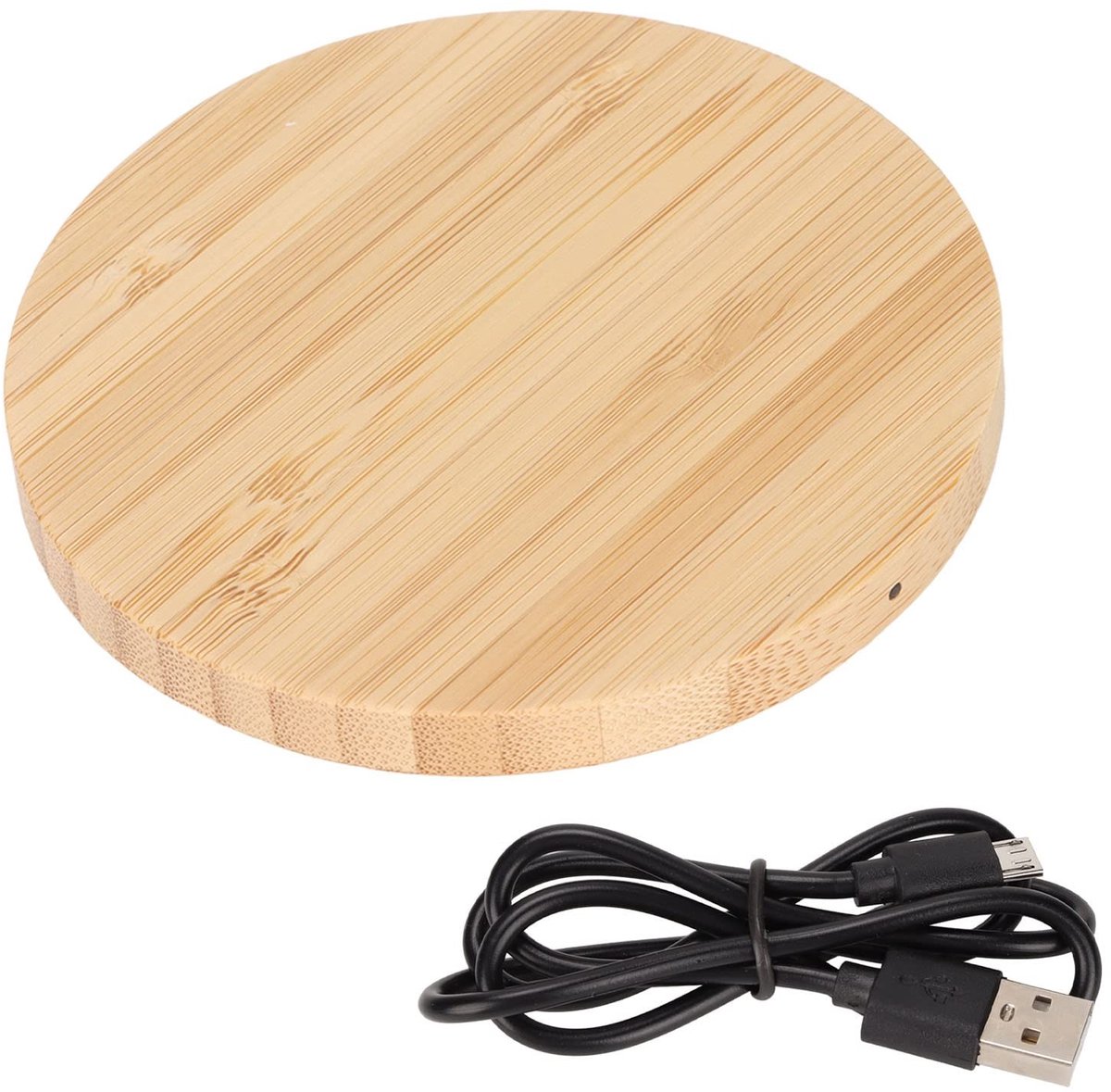 Dailygoods - Bamboehouten Draadloze Oplader voor Smartphones