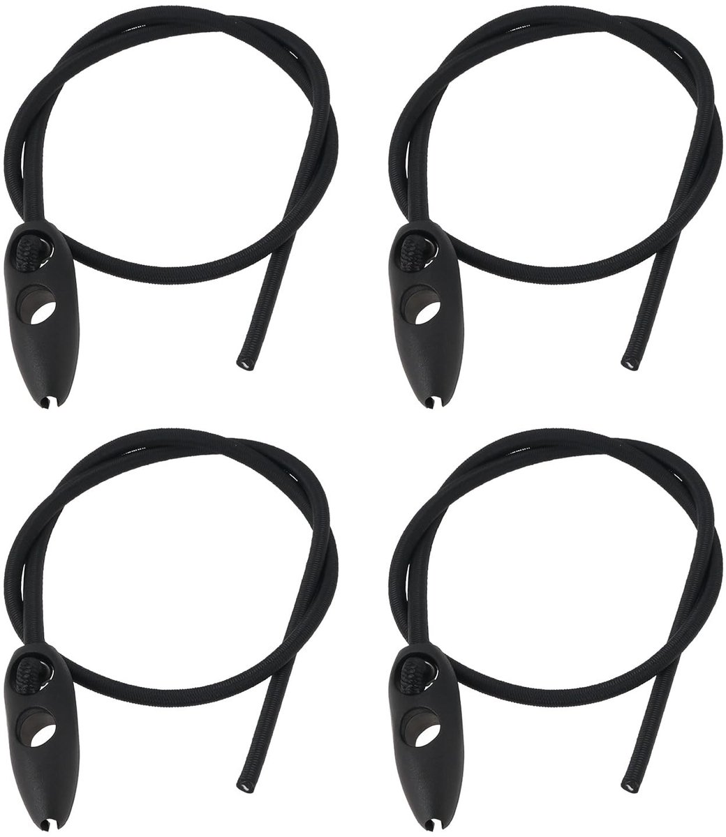 Dailygoods - Set van 20 Verstelbare Bungee Cords voor Fiets Bagage