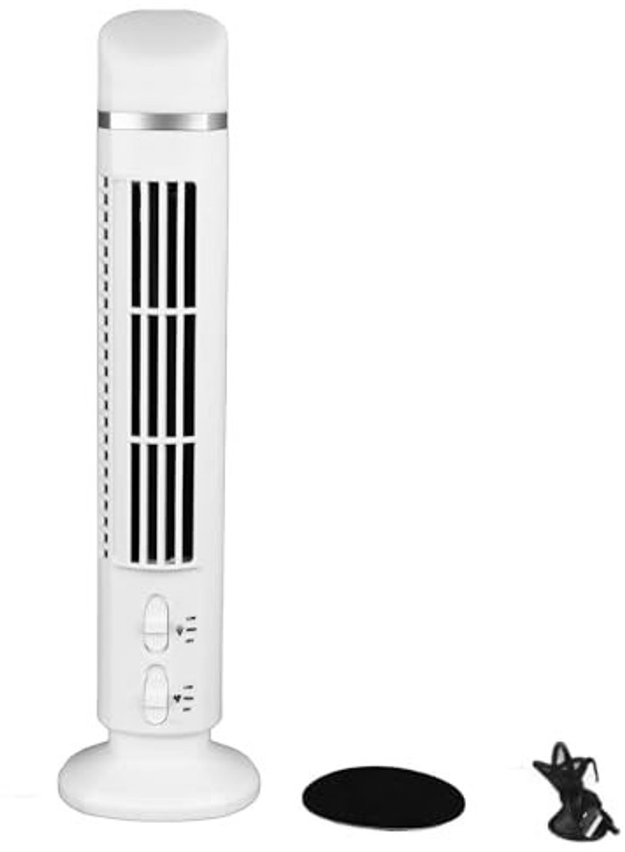 Dailygoods - Bladloze Staande Ventilator voor Thuis en Kantoor
