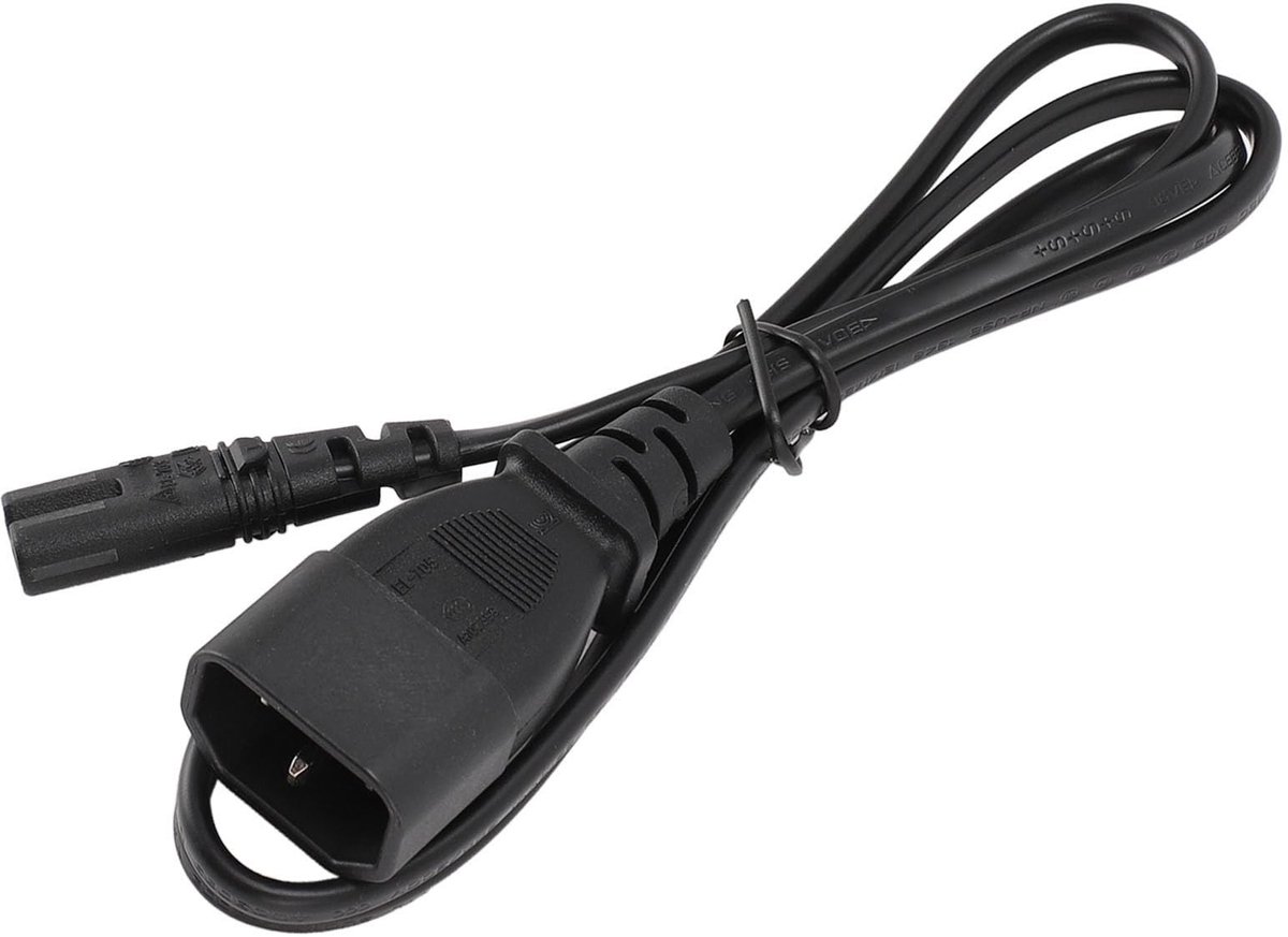 Dailygoods - C14 naar C7 Kabeladapter voor Laptop en Apparaten