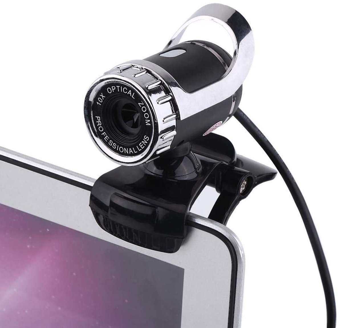 Dailygoods - HD Webcam met Ingebouwde Microfoon en USB 2.0