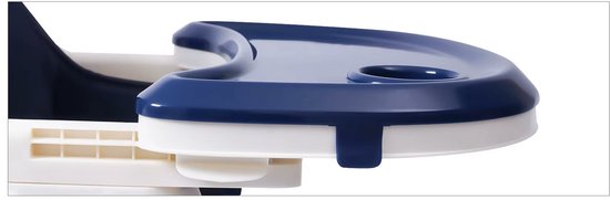 Venzor - Opvouwbare Babystoel - Verstelbaar - Blauw - 5‑Punts Gordel - 6 mnd tot 6 jaar - 80 kg Draagkracht — afbeelding 3