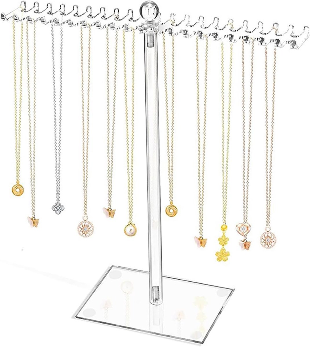 Sieradenopbergdoos voor Kettingen, Armbanden, Parfum en Oorbellen - Decoratieve en Esthetische Accessoire Organizer voor Thuisgebruik