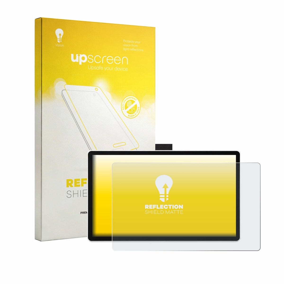 upscreen - Screenprotector voor Wacom One 14 - Folie Beschermfolie anti glare matte