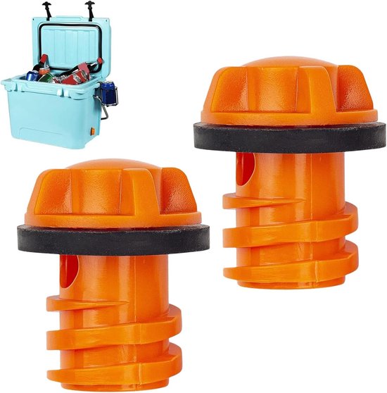 Koelbox Afvoerplug - Koeler Stop Drain Plug - Koelbox Lekvrij Houden - Met Afdichtring van Koelbox. — afbeelding 5