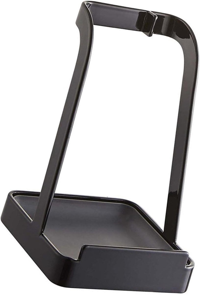 Lid Houder - Keuken Organizer - Keuken Opruimen - Met Lekbak - Compact Design - Zwart