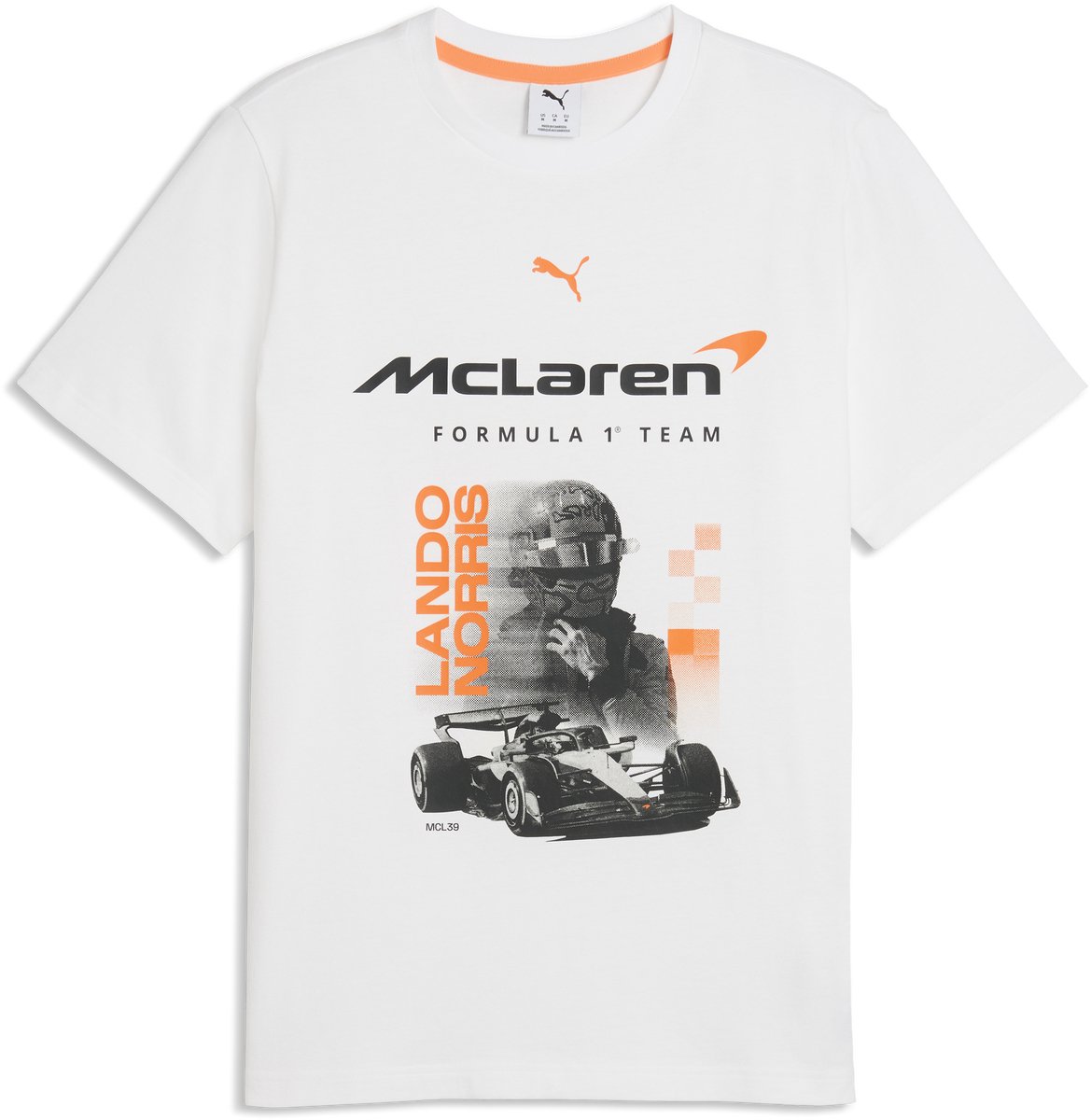 McLaren Lando Norris Fan Shirt 2026 Formule 1 Wit