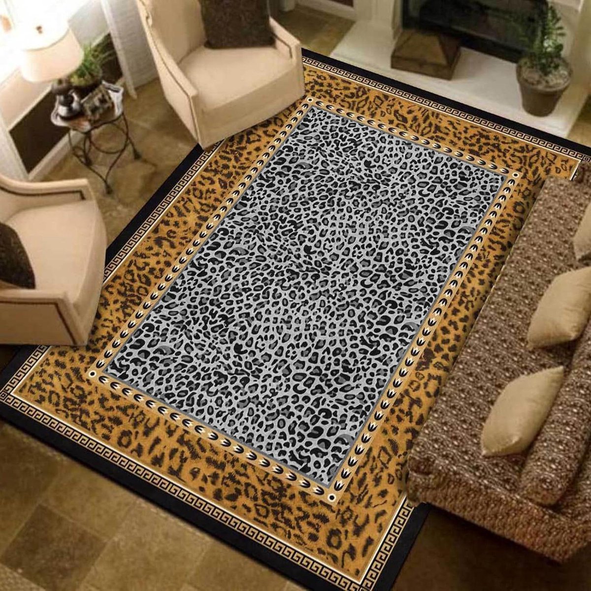 Vloerkleed Laagpolig - Moderne Vloerbedekking - Ruimte Decoratie - Antislip Onderkant - 10