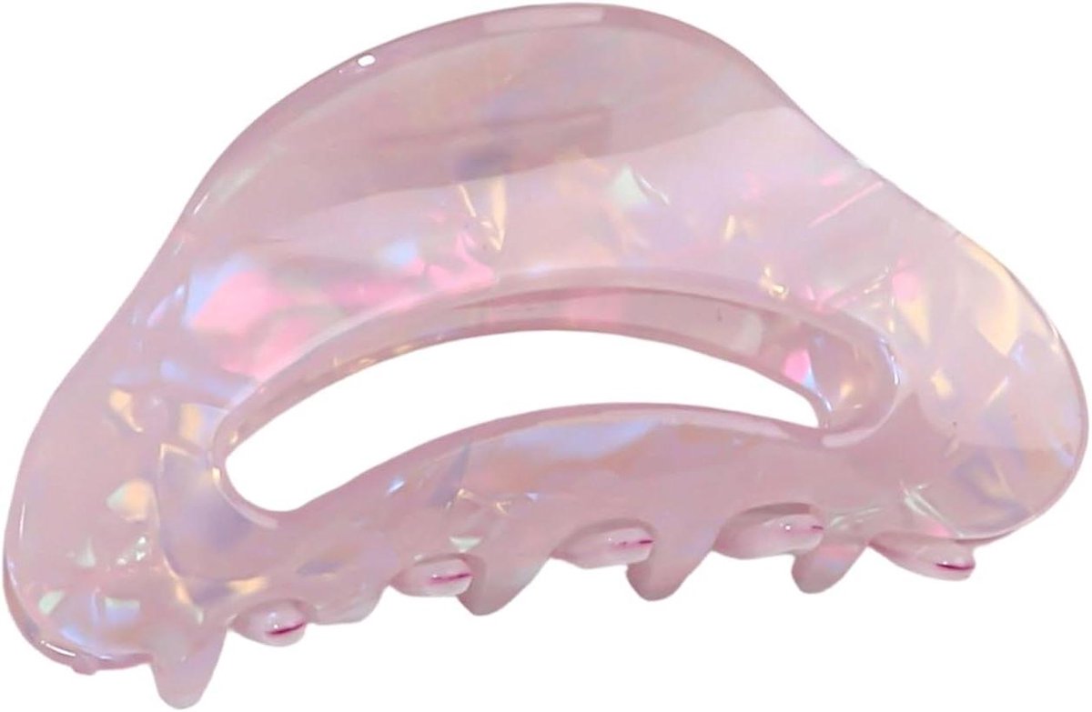 Haarklauw Tand - Haarclip Grip - Haar Stylen - Hol Ontwerp - 8.6 cm Lengte - Snoepkleur