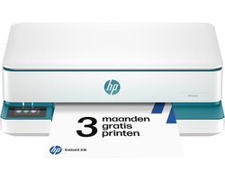 HP Envy 6122e All-in-One kleureninkjetprinter - Kopieerscan - 3 maanden Instant-inkt inbegrepen bij HP+