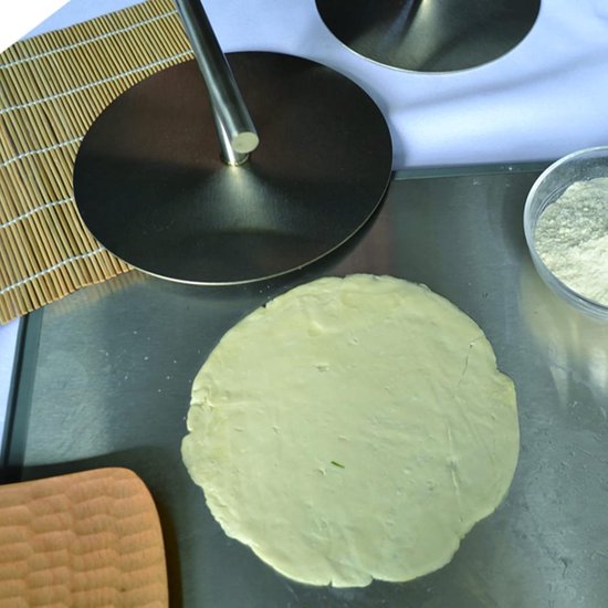 Burgerpers - Patty Maker - Vlees vormen - Eendelig roestvrij staal - 15 cm diameter - Zilverkleurig — afbeelding 4