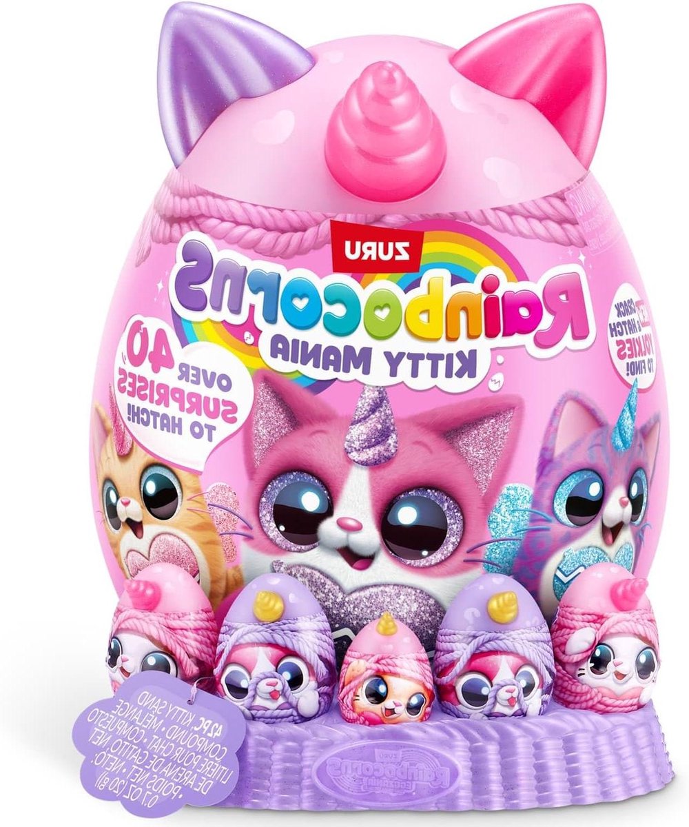 Rainbocorns Kitty Mania Serie 2, 40 stuks