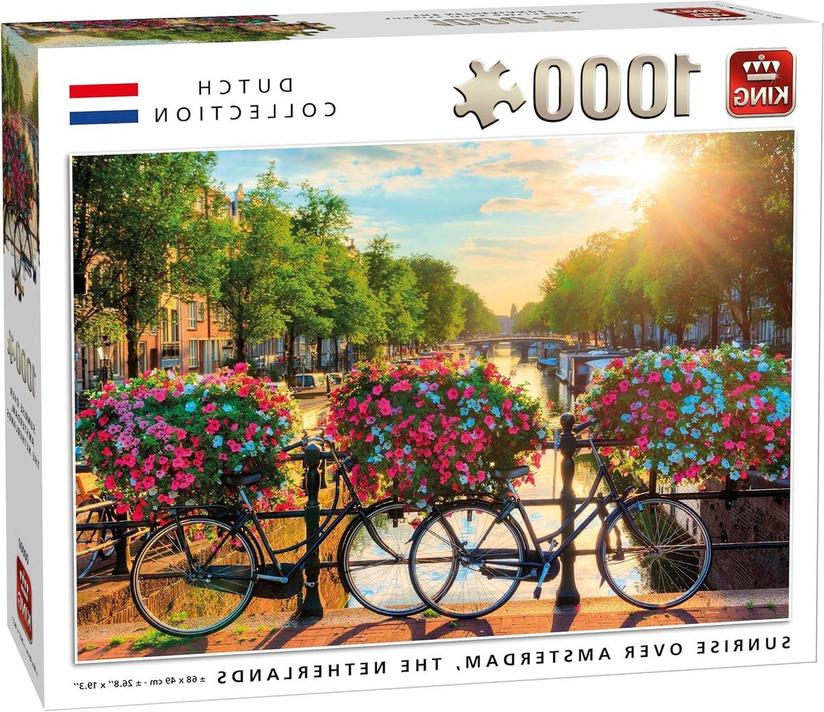 Legpuzzel - Stukjes puzzel - Ontspannen tijdverdrijf - Stabiele stukjes - 68 x 49 cm - Divers