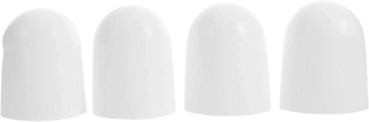 Zaklamp Diffuser - Lichtkap Set - Zachte Verlichting - Waterdicht Ontwerp - 4 Stuks - Wit