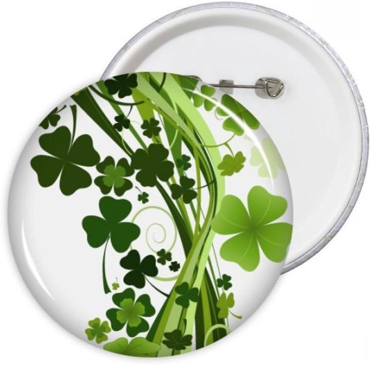 Ronde Pinnen Badge - Kleding Decoratie - Persoonlijke Stijl - Krasbestendig Mylar - 5.8cm XL - Multicolor