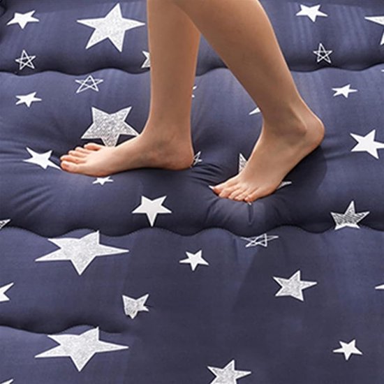 Oprolbare Matras - Vloermatras Futon - Comfortabel Slapen - Gelijkmatige Vulling - 120x200cm - Star1 — afbeelding 5