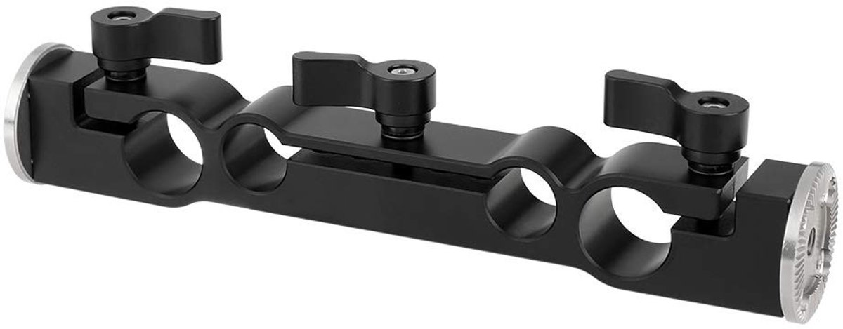 Innovra - Dailygoods - Dual-poort Staafklem voor Schouder Rig met M6 Rozet