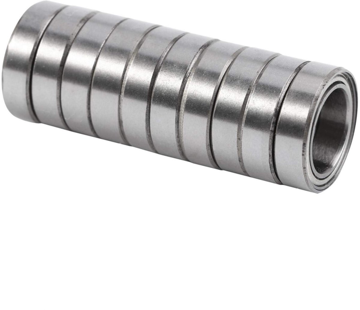 Innovra - 10 Stuks 10x15x4mm Metalen Afgeschermde Kogellagers