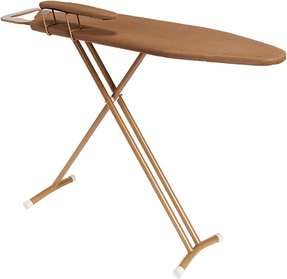 Strijkplank - Strijktafel - Kleding Strijken - Inklapbaar Ontwerp - 1.8 Meter Hoog - Bruin