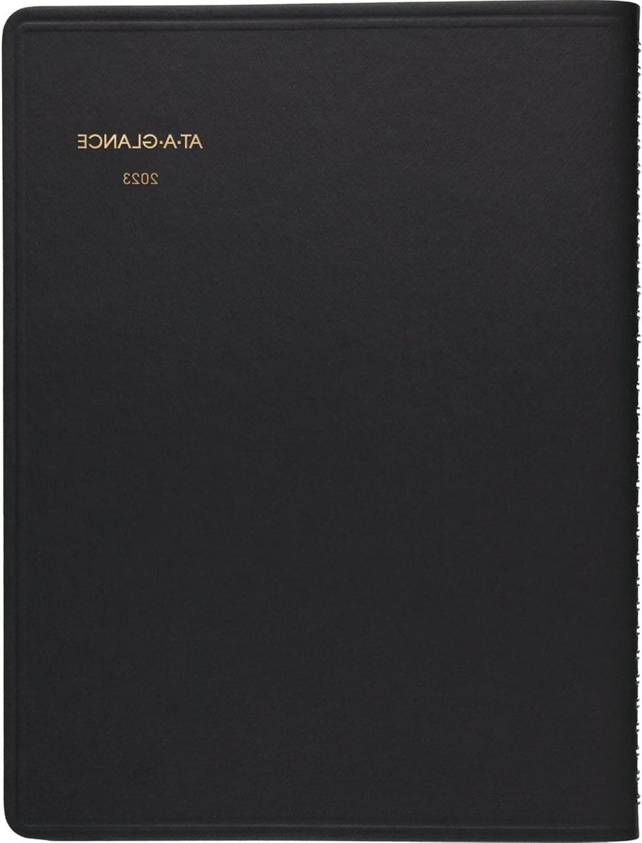 Maandplanner 2023 - Agenda Planner - Jaarplanning Maken - 15 Maanden Overzicht - 9 x 11 Inch - Zwart