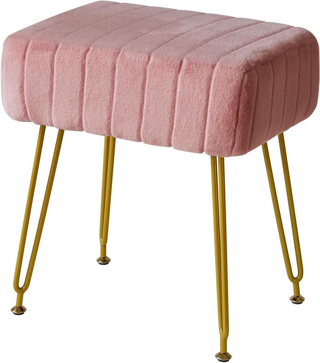 Make up Stoel - Kaptafel Kruk - Visagie - kruk decoratief