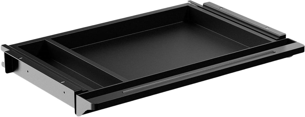 Onderbureau Lade - Uittrekbare Opberger - Bureau Organiseren - Verborgen Ruimteverdeler - 52 cm - Zwart