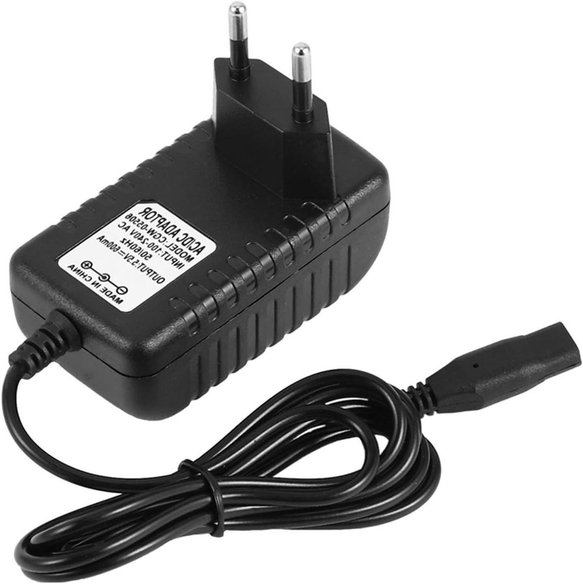 Draadloze Oplader - Adapter Stekker - Apparaat Opladen - Universele Spanning - 1.5 Meter - Zwart