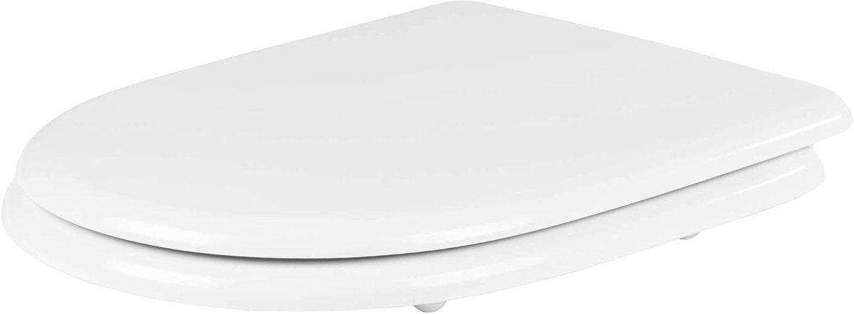 Toiletbril - WC bril - Comfortabel zitten - Softclose mechanisme - Standaard maat - Wit