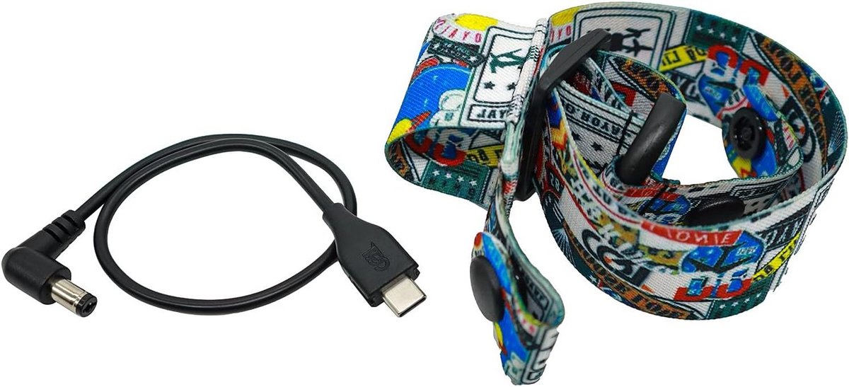 Hoofdband Set - VR Accessoires - Comfortabel Dragen - Verstelbare Lengte - Universeel - Zwart
