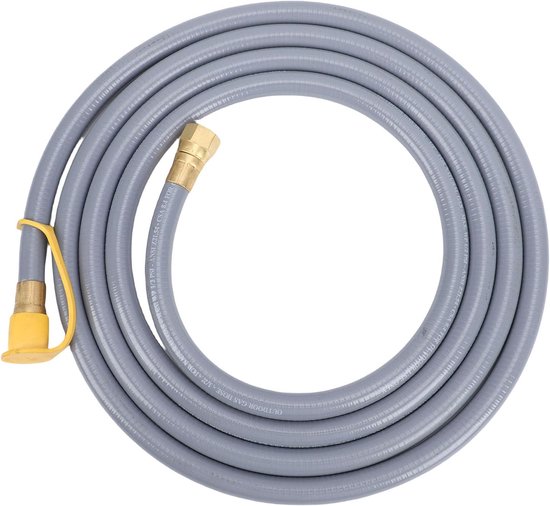 RV Gasslang Set - Gasconversie Kit - Buiten Koken - Snelkoppel Systeem - 12 Voet Lengte - Zwart van RV — afbeelding 2