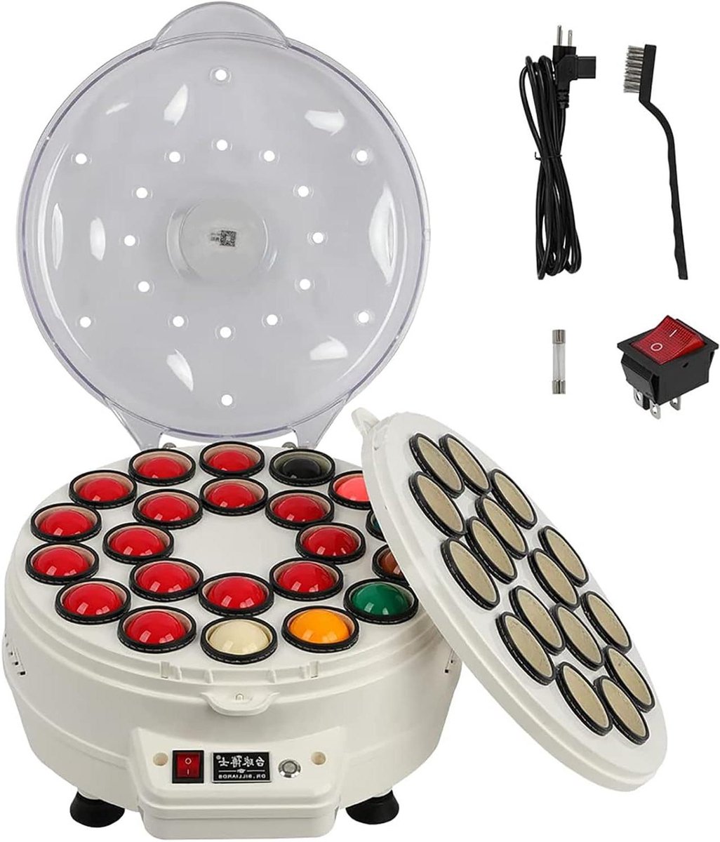 Balreiniger - Automatische Wasmachine - Biljart Onderhoud - 2-in-1 Ontwerp - 46CM*46CM*30CM - Zwart