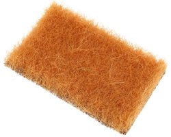 Grasclusters - Miniatuur gras - Landschappen bouwen - Handgescheurde textuur - 8 x 5 x 1 cm - Khaki