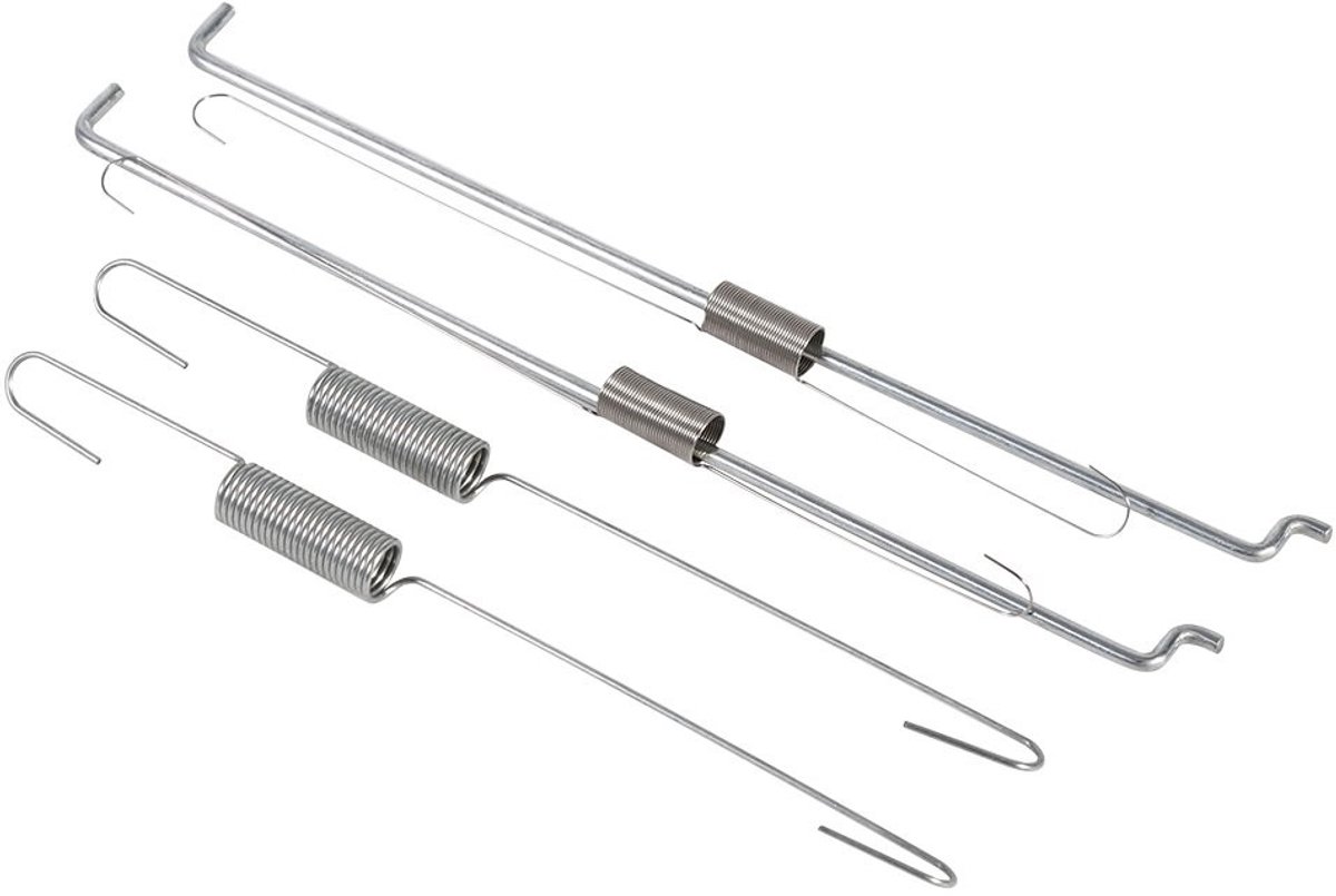 Dailygoods - Dailygoody - Snelheidsregeling Veer Generator Gouverneur - Vervangingsonderdelen - Geschikt voor Honda GX140 GX160 GX200 - Set van 2 - Inclusief gaskl