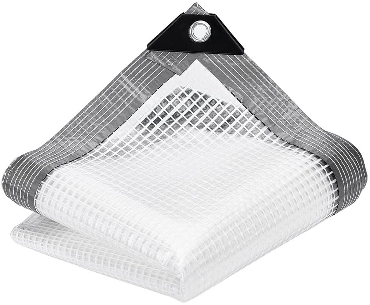 Dailygoods - Waterdicht Polyethyleen Zeil 2m x 2m voor Tuin en Kwekerij