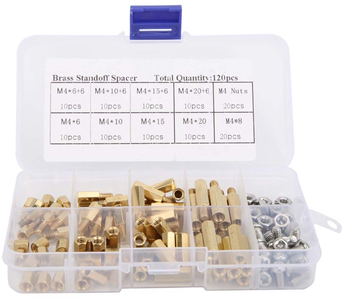 Dailygoods - Messing Hex Standoff Set voor PCB Onderhoud