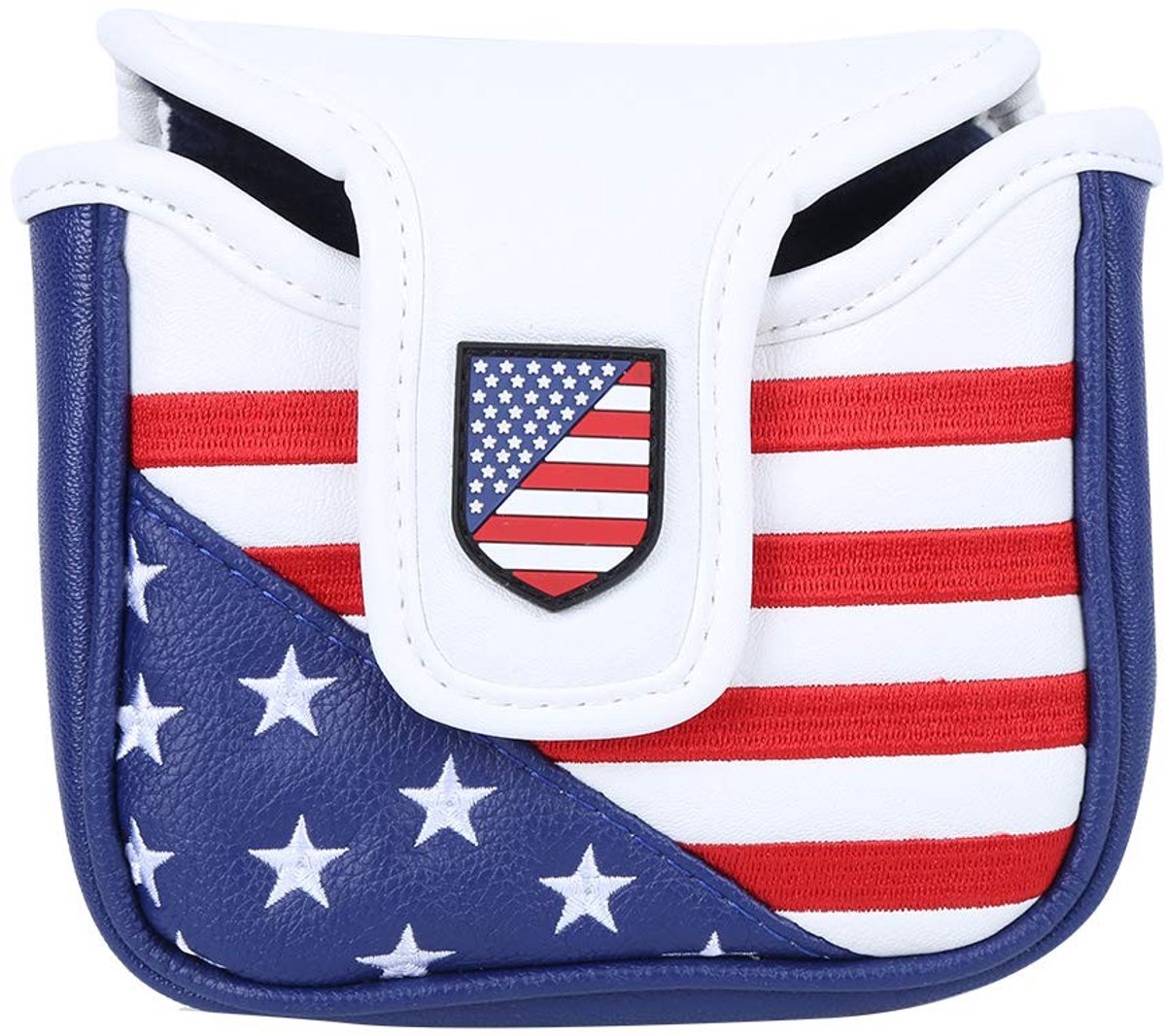 Dailygoods - Dailygoody - PU waterdichte hamer Putter Cover - Golf Putter Hoofdkap - Groot formaat 14x12x3.5cm - Beschermend en duurzaam - Perfect voor golfers - W