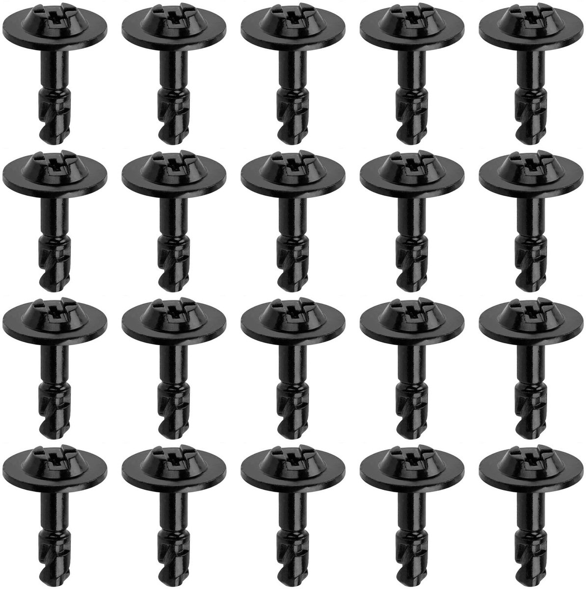 Dailygoods - Set van 20 Ondergrondschroeven voor Audi Modellen