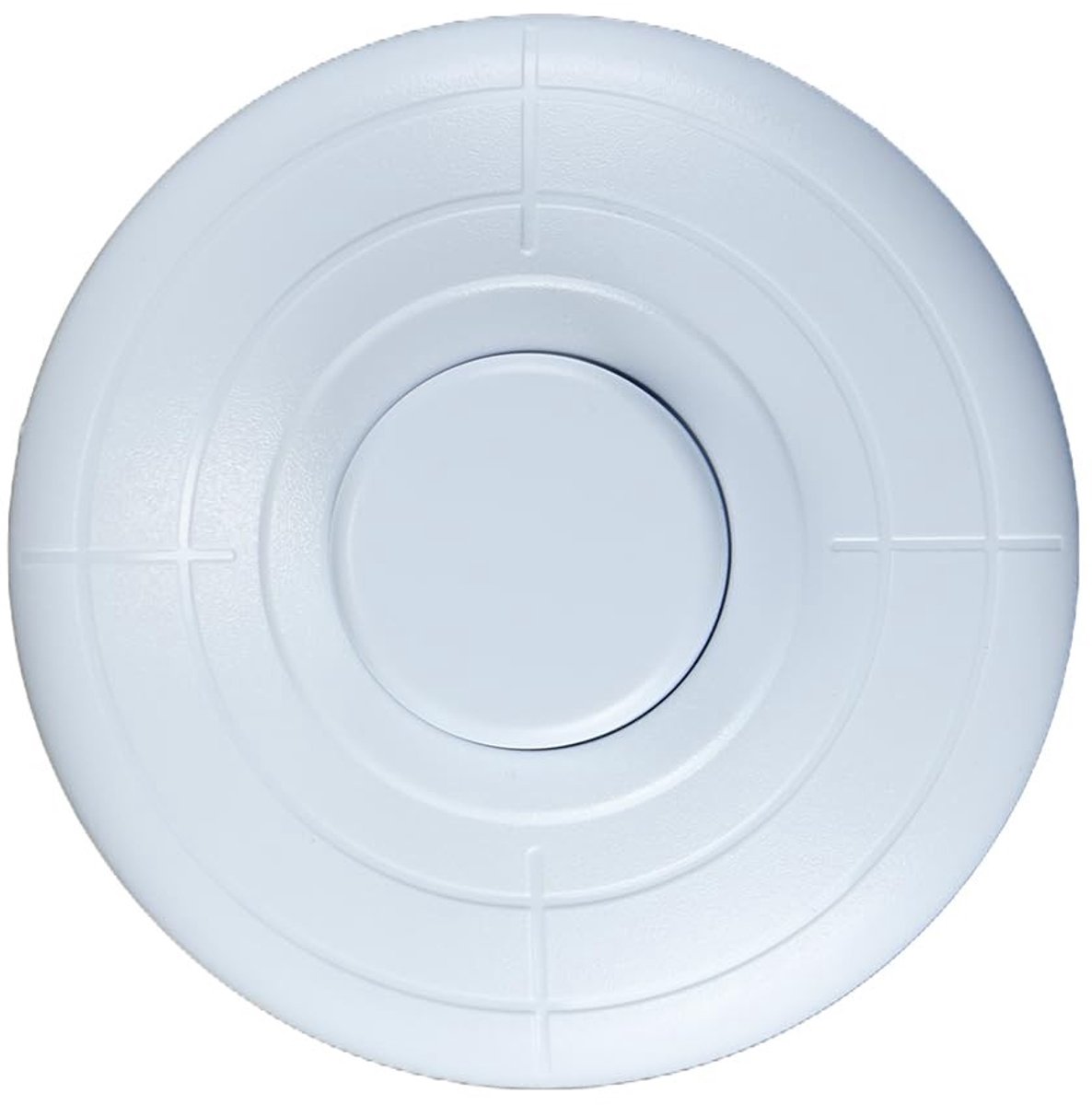 Dailygoods - Ronde Voetdrukschakelaar 250V/2A Wit Mat