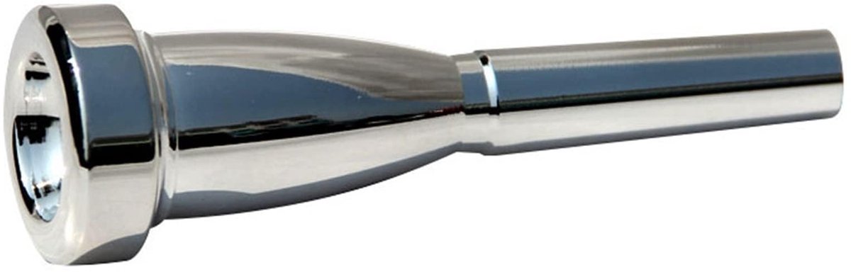 Dailygoods - Verzilverd Trompet Mondstuk 1.5C van Koper