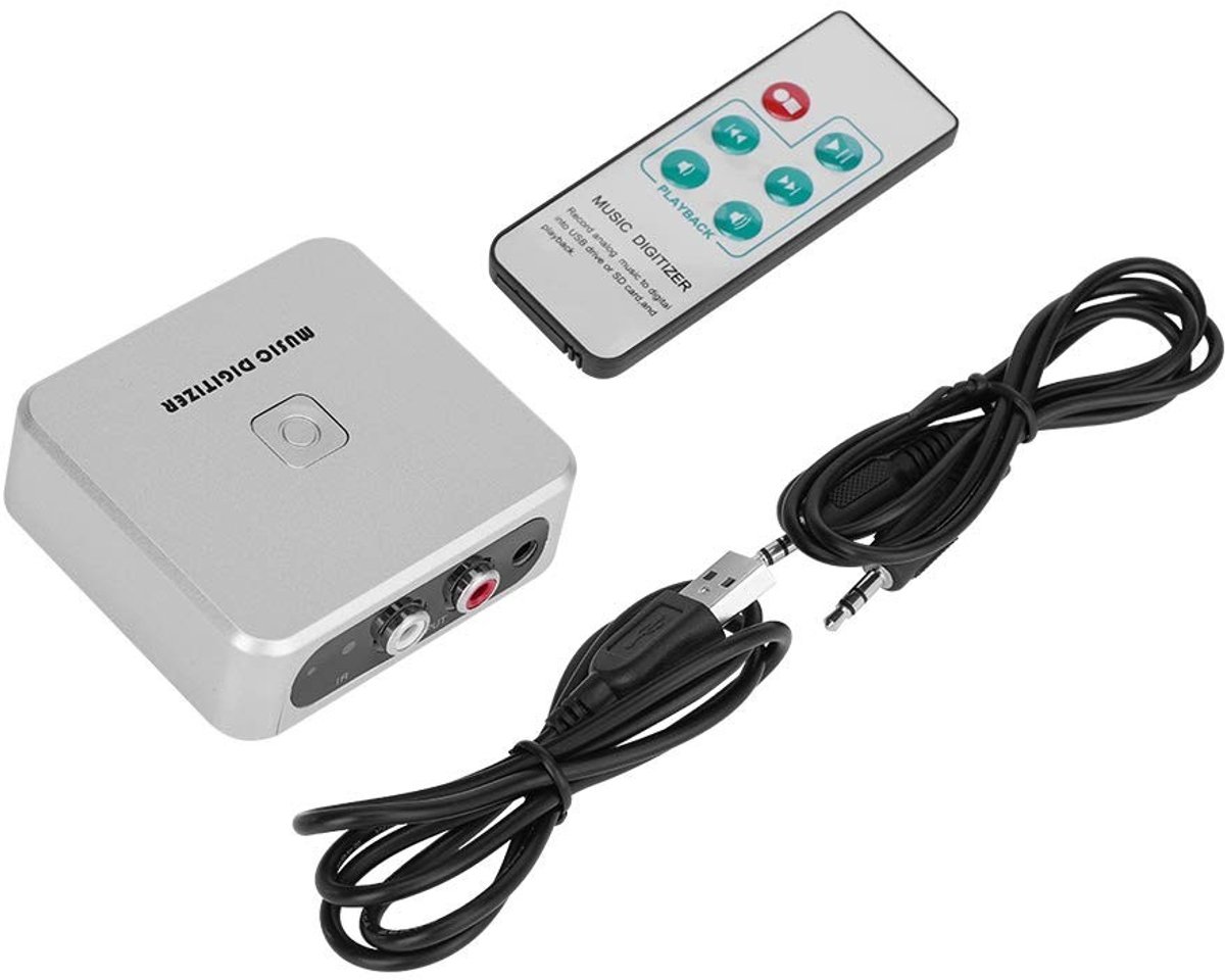 Dailygoods - MP3 Digitizer Converter naar USB met Afspeelfunctie