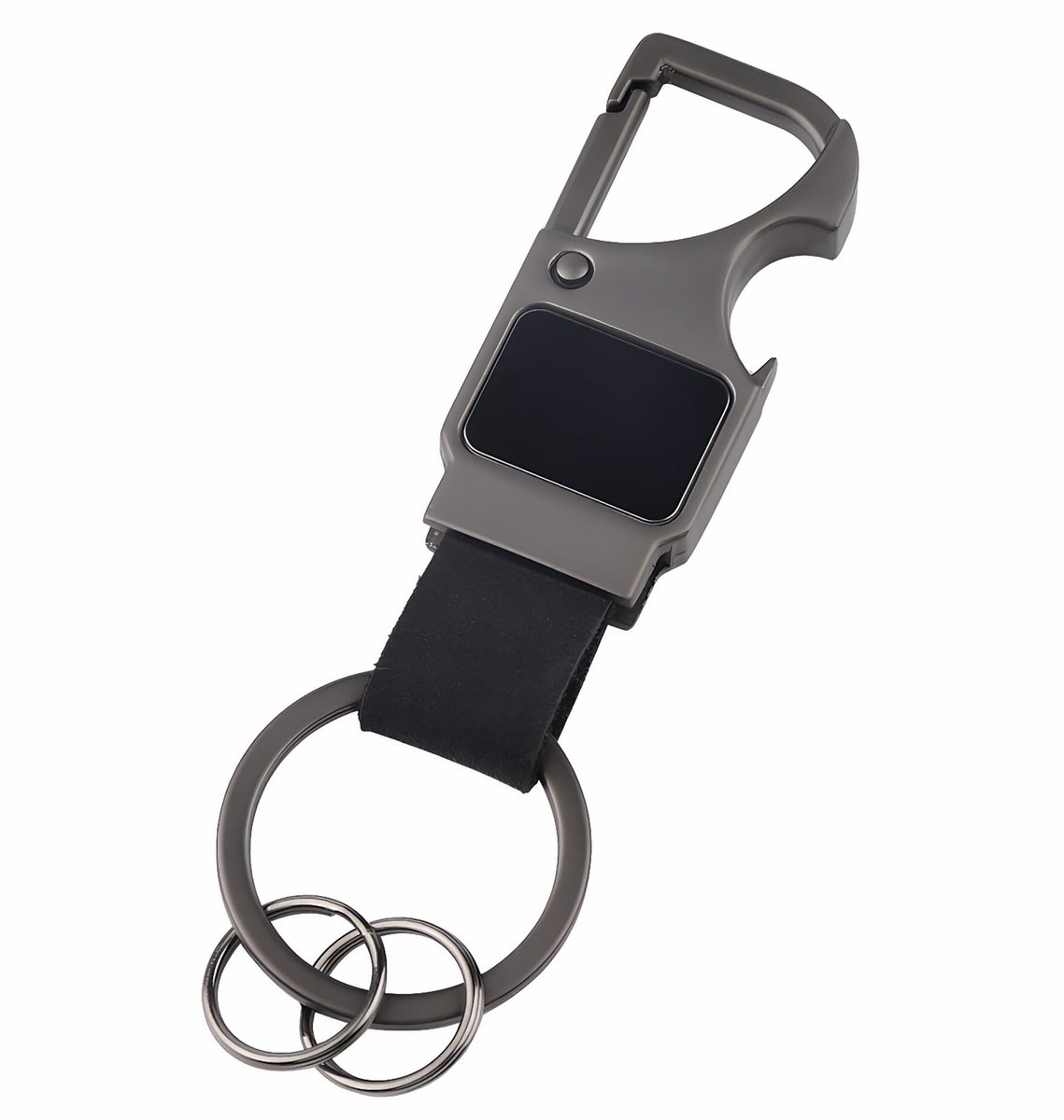 Dailygoods - Sleutelhanger met Karabijnhaak en Flesopener