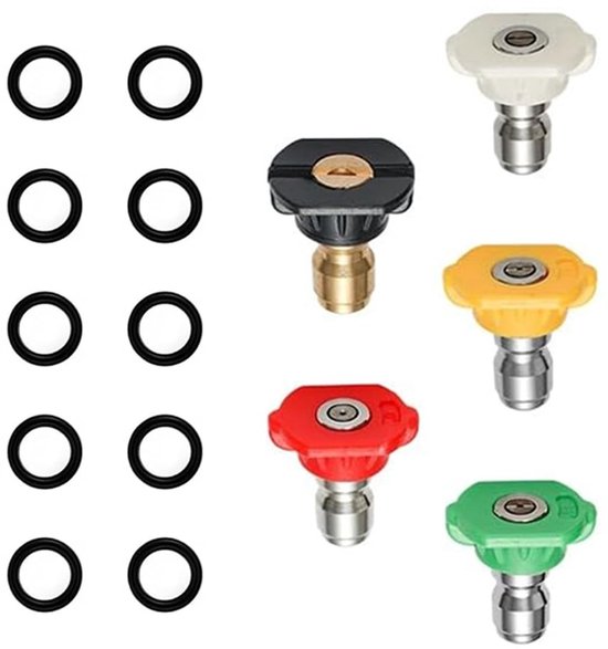 Dailygoods - Hogedrukreiniger Verlengstukset met Sproeikoppen van Dailygoods — afbeelding 2