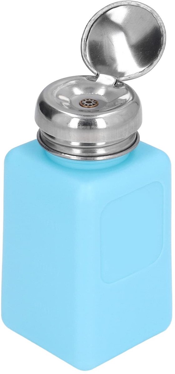Dailygoods - ESD Veilige 200ml Solvent Dispenser met Roestvrij Stalen Deksel