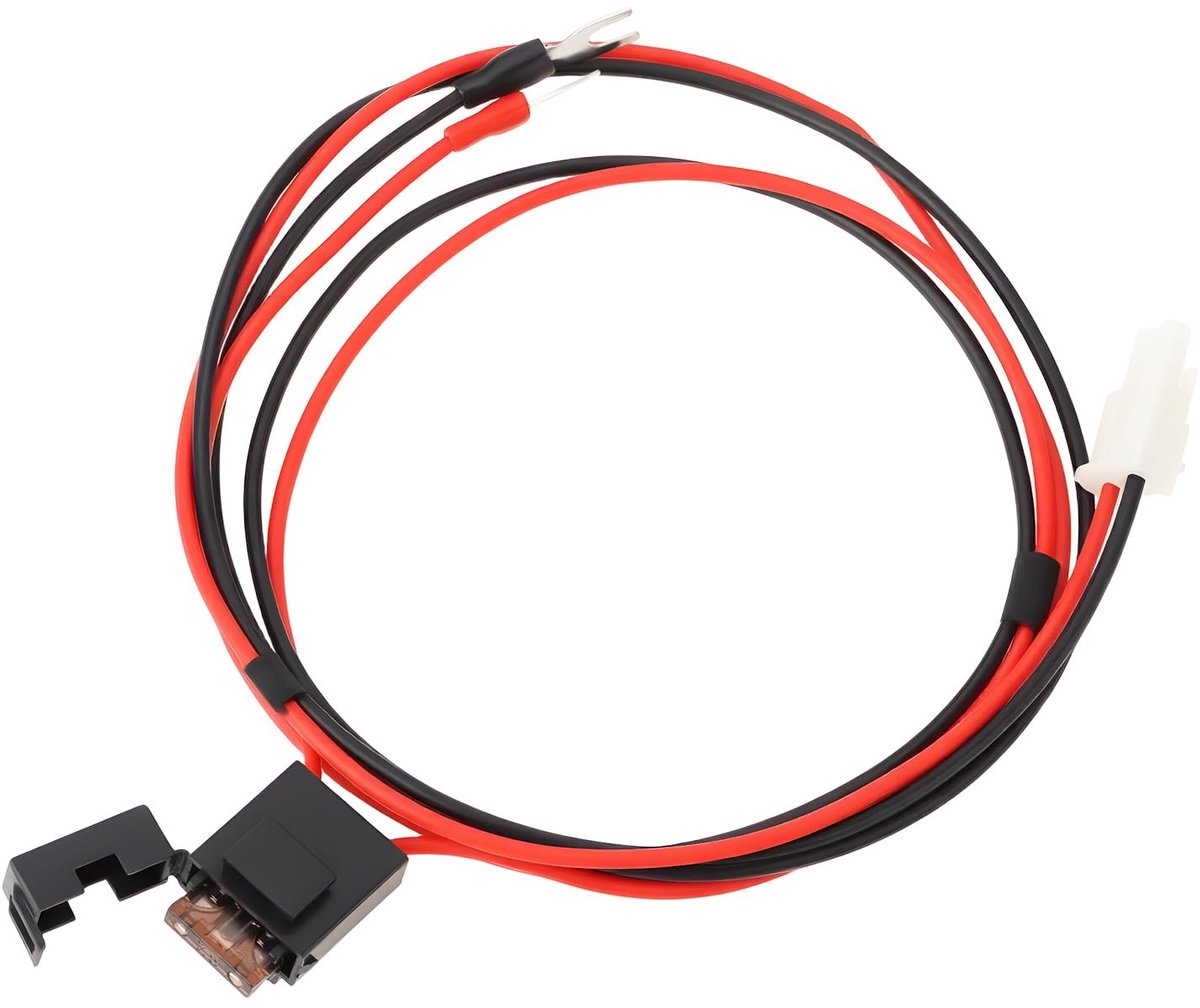 Dailygoods - Autoradio Installatie Power Lead 1.2m 7.5A Compatibel met President Uniden