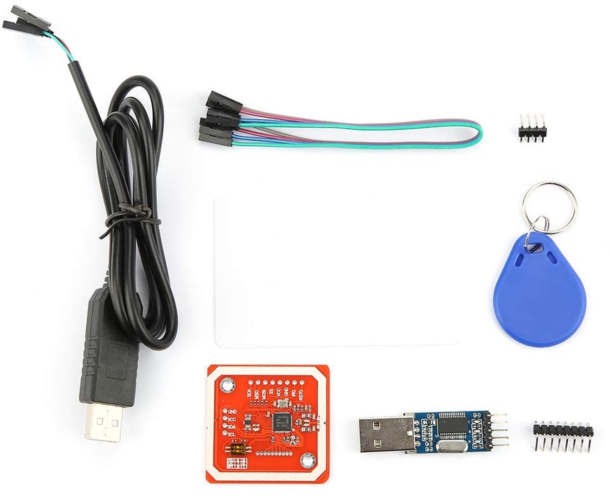 Dailygoods - NFC Reader Writer Kit met Ingebouwde Geheugenkaartlezers