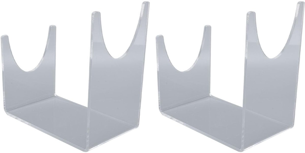 Dailygoods - 2-delige Acryl Standaard voor Sjofar en Zwaarden