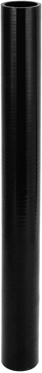 Dailygoods - Universele Zwarte Siliconen Koelslang 40 mm x 500 mm